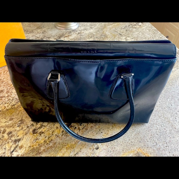 Prada Patent Tote - Picture 1 of 9